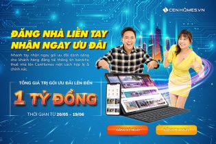 CenHomes tung gói quà tặng lên đến 1 tỷ đồng cho khách hàng
