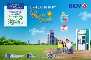 BIDV dành hơn 8,4 tỷ đồng tặng khách hàng gửi tiền tiết kiệm Lãi An Phát