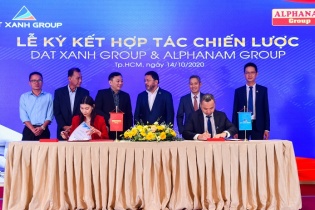 Tập đoàn Đất Xanh và Tập đoàn Alphanam cùng hợp tác chiến lược