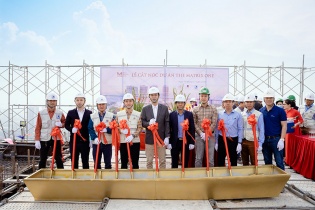 MIKGroup cất nóc dự án căn hộ hạng A đầu tiên tại Mỹ Đình