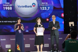 VietinBank được vinh danh Top 50 Thương hiệu dẫn đầu năm 2020