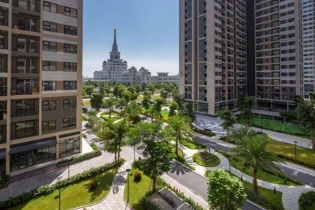 Vinhomes Ocean Park cửa căn hộ mẫu dòng Ruby