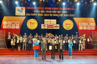 Dai-ichi Life Việt Nam đạt danh hiệu “Top 10 Sản phẩm Vàng- Dịch vụ Vàng Việt Nam 2020”