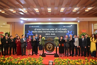 BAC A BANK chính thức niêm yết cổ phiếu trên sàn HNX