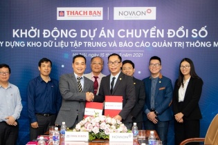 Tập đoàn Thạch Bàn bắt tay NOVAON triển khai chuyển đổi số dữ liệu