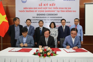 Samsung xây dựng Ngôi trường Hy vọng thứ 5 tại Việt Nam