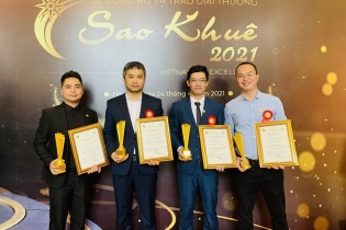 4 nền tảng số của NOVAON đoạt giải Sao Khuê 2021