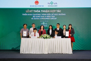 Nova Consumer Group hợp tác triển khai chương trình bữa xế học đường