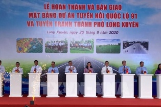 Dự án tuyến nối Quốc lộ 91 và tuyến tránh TP. Long Xuyên sẽ khởi công vào cuối tháng 10/2021