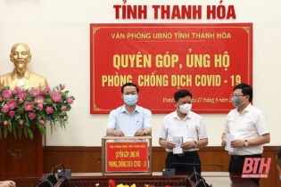 Thanh Hóa phát động đóng góp ủng hộ phòng, chống dịch COVID-19
