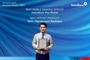 VietinBank nhận 2 giải thưởng quốc tế uy tín về ngân hàng bán lẻ