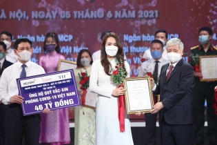 BAC A BANK ủng hộ 46 tỷ đồng vào Quỹ Vắc-xin phòng chống Covid-19