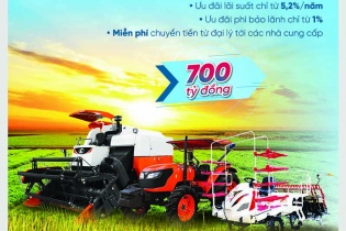VietinBank tung gói 700 tỷ đồng tài trợ ngành máy móc thiết bị nông nghiệp