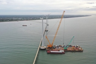 Trà Vinh sẽ có 5 dự án điện gió hòa lưới điện quốc gia trong tháng 10/2021