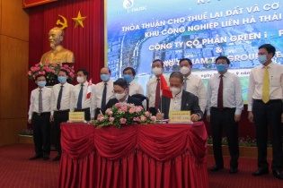 Thái Bình cấp Giấy chứng nhận đầu tư cho 5 dự án, tổng vốn 600 triệu USD