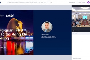 Đào tạo Chuẩn mực Báo cáo Tài chính Quốc tế (IFRS) cho cán bộ ngành chứng khoán