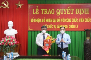 Bí thư Huyện ủy Châu Thành làm Giám đốc Sở Kế hoạch và Đầu tư Bến Tre