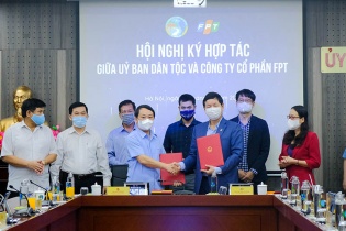 Ủy ban Dân tộc và FPT ký kết thỏa thuận hợp tác chiến lược giai đoạn 2021-2026