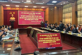 Tổ hợp Samsung Việt Nam làm việc tại Thái Bình