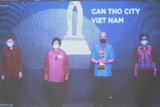 Cần Thơ được vinh danh là thành phố ASEAN bền vững môi trường