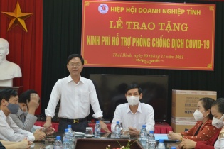 Thái Bình: 3 doanh nghiệp ủng hộ hơn 1,7 tỷ đồng phòng, chống dịch
