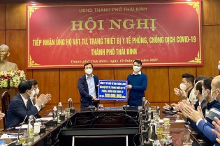 DragonGroup chung tay hỗ trợ phòng, chống dịch tại Thái Bình