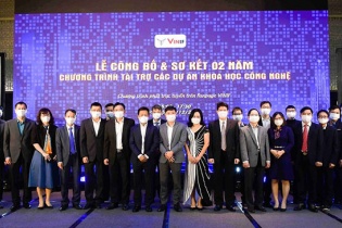 Vingroup tài trợ 92 tỷ đồng cho các dự án khoa học - công nghệ năm 2021
