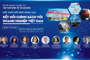 Hội thảo “Đổi mới sáng tạo: Kết nối chính sách với doanh nghiệp Việt Nam” 