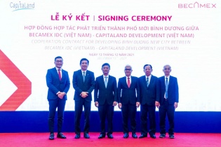 CapitaLand Development xây dựng dự án nhà ở quy mô lớn tại Việt Nam