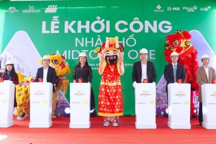 Midgroup khởi công nhà phố Midtown One tại thành phố Uông Bí 