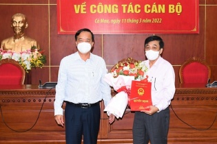 Cà Mau có tân Giám đốc Sở Kế hoạch và Đầu tư