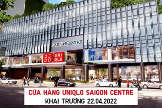 UNIQLO sắp khai trương cửa hàng mới ở Saigon Centre