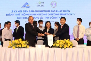 Đồng Tháp và Novaland triển khai đầu tư 4 dự án trong chuỗi Mekong Smart City