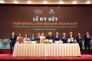 BRG và Sumitomo Corporation liên doanh phát triển thêm 50 siêu thị FujiMart