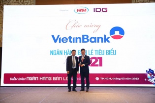VietinBank nhận cú đúp giải thưởng dành cho ngân hàng bán lẻ
