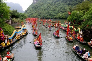 Chính thức khai mạc Lễ hội Tràng An năm 2022