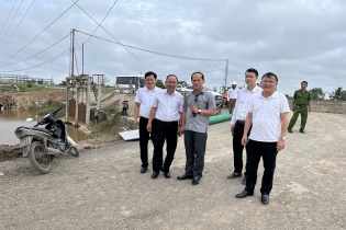 Agribank Thái Bình làm việc với Tập đoàn Green I - Park tại Khu kinh tế Thái Bình