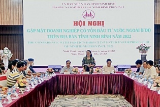 Ninh Bình gặp mặt doanh nghiệp có vốn đầu tư nước ngoài