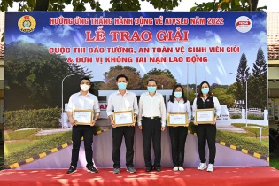 Hội thi báo tường - Tâm điểm Tháng an toàn vệ sinh lao động 2022 tại Vedan Việt Nam