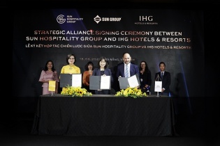 IHG và Sun Group hợp tác chiến lược, đưa thêm sản phẩm du lịch mới vào Việt Nam