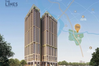 Sắp ra mắt The Lines -Tháp căn hộ 5 sao mang đậm dấu ấn văn minh sông Hồng
