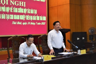 Thái Bình hợp tác đào tạo, cung ứng nhân lực với Tổng cục Giáo dục nghề nghiệp