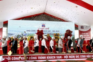 DIC Group khởi công xây dựng khách sạn tiêu chuẩn 5 sao đầu tiên tại Hậu Giang