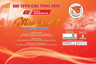 Chương trình “Màu hoa đỏ”: Tái hiện lịch sử vẻ vang của dân tộc