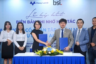 Meey Land và BSI Việt Nam ký biên bản ghi nhớ hợp tác