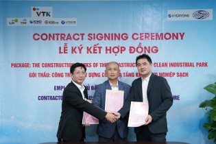 Vinaconex trúng thầu tại dự án Khu công nghiệp sạch tỉnh Hưng Yên
