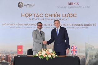 Druce trở thành đối tác "xuất khẩu" bất động sản Việt của Masterise Group