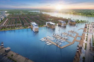 Dấu ấn Nhật Bản hài hòa kiến trúc bản địa bên trong Grand Villa, compound The Aqua