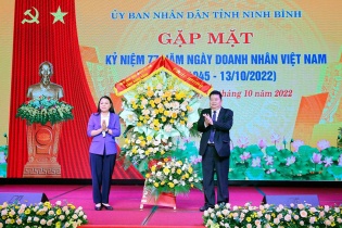 Ninh Bình tôn vinh những đóng góp của doanh nghiệp