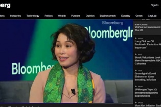 Lãnh đạo VinFast nêu lý do đầu tư vào Mỹ tại Hội nghị đầu tư toàn cầu của Bloomberg